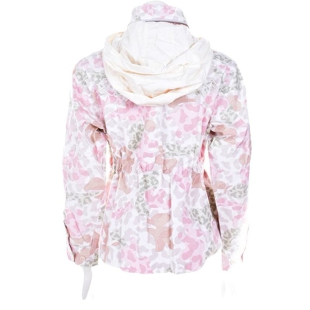💥MEGA SALE💥Converse 10006842-A02 Utility F2 Hooded Women’s Jacket Rose Pink - Picture 5 of 10